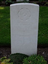 Klagenfurt War Cemetery - Brown, Richard Dawson